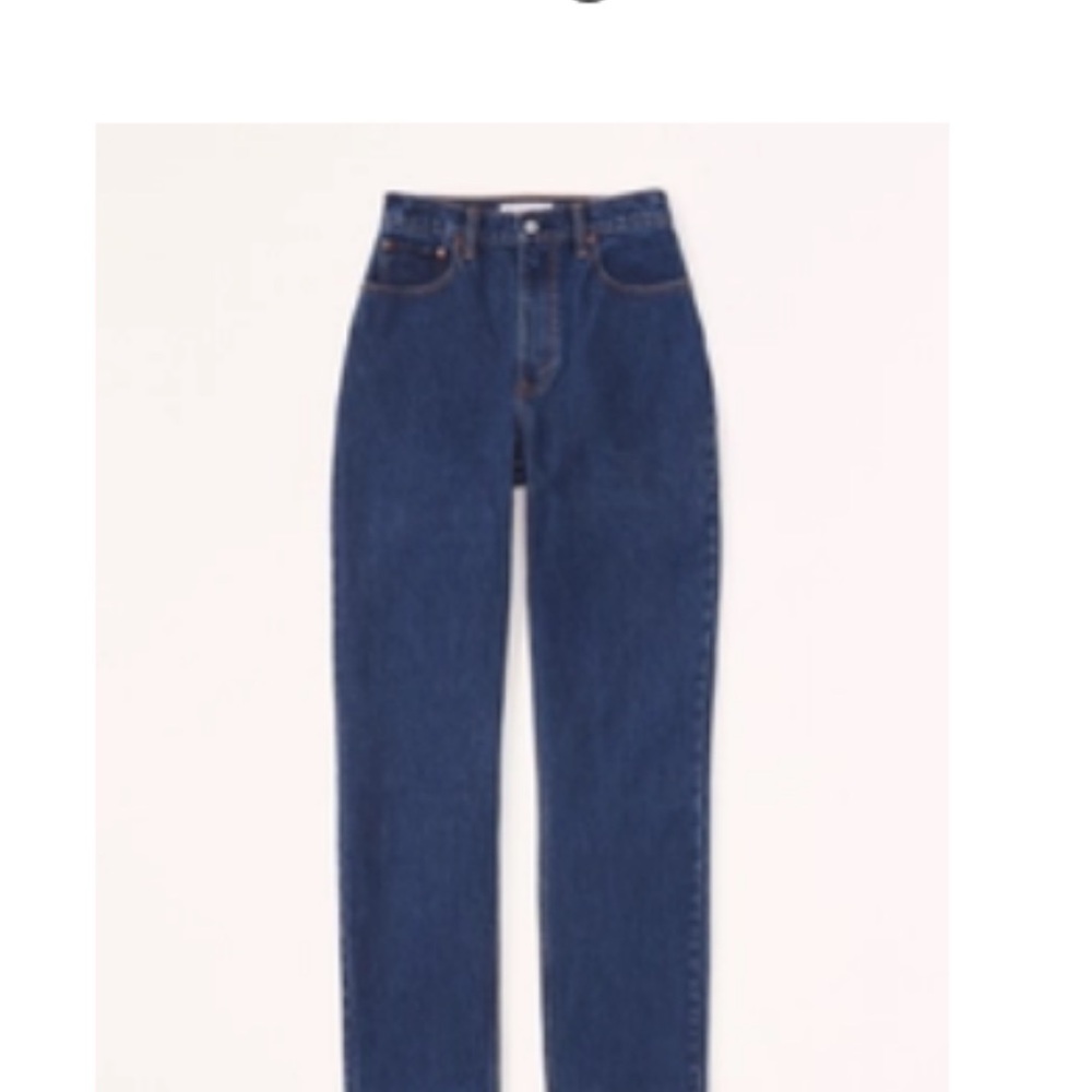 Abercrombie & Fitch High Rise Blue Jeans